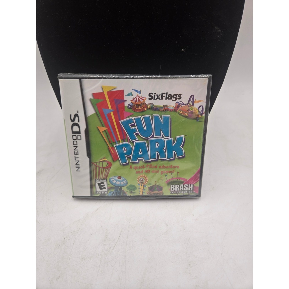 Six Flags Fun Park Nintendo DS NDS 2008 Factory Sealed New Brash Entertainment